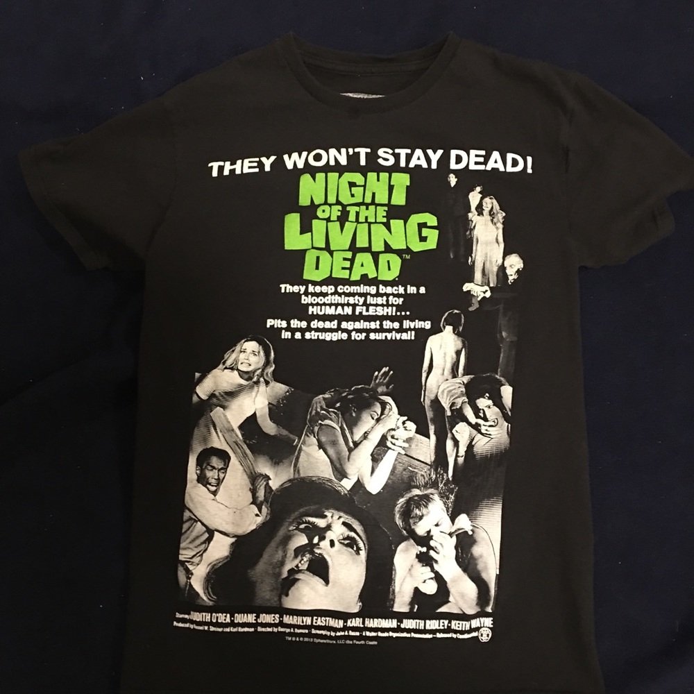 HiFidelity, Night of the Living Dead T-shirt